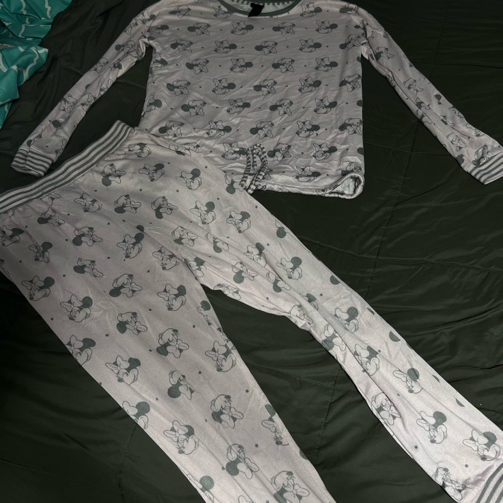 Light Pink Pj Set